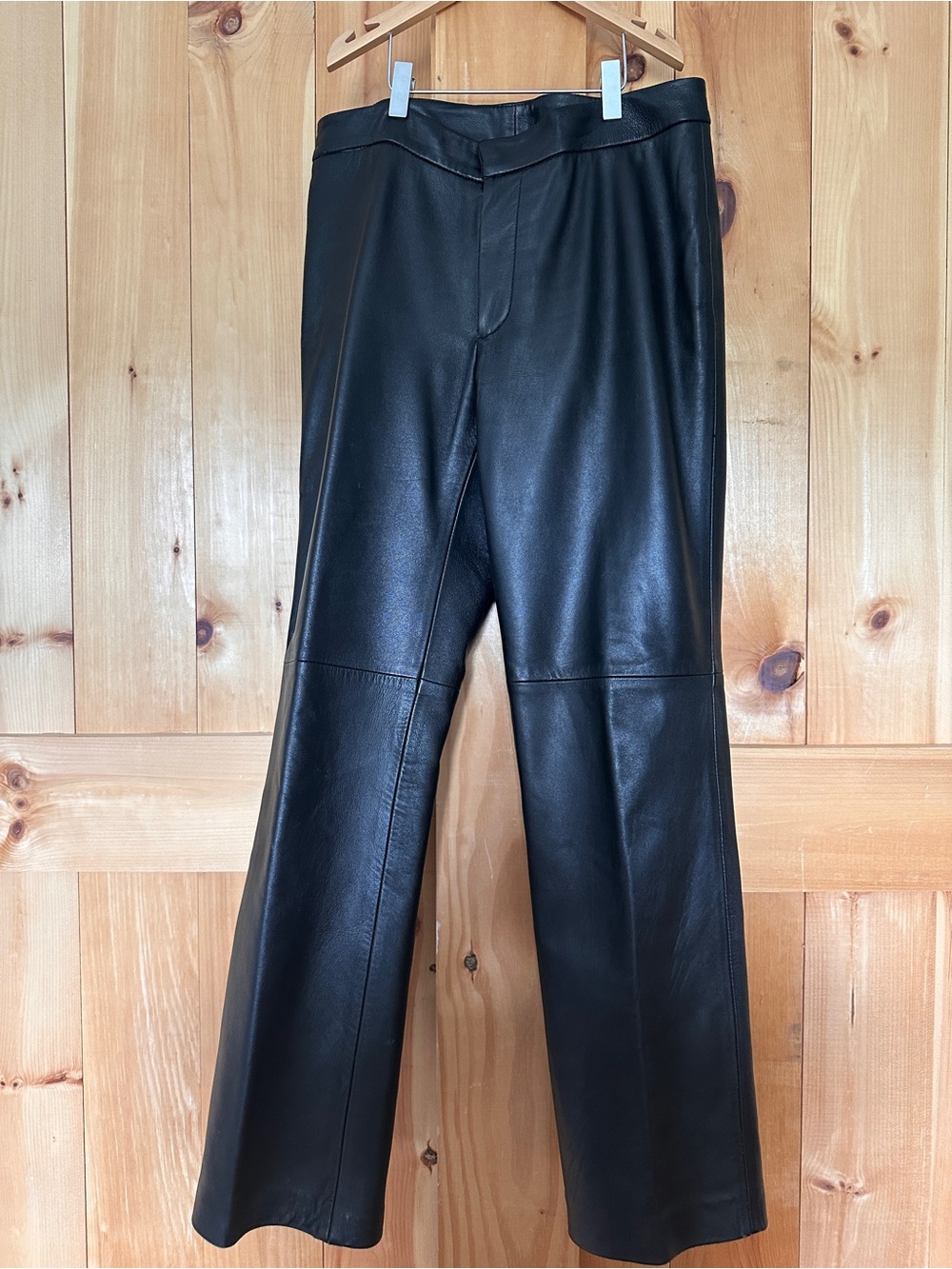 VTG the Hide House 100% leather pant made in Canada size 8